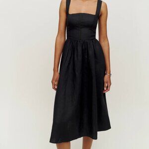 Reformation Tagliatelle Linen Dress